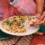 Daiya Dairy Free Fire-Roasted Vegetable Gluten Free Vegan Frozen Pizza Perspective: top