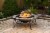 Pleasant Hearth Juniper Slate Top Fire Pit Perspective: top