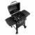 Dyna-Glo 3-Burner Black 30,000 BTU Open Cart LP Gas Grill DGB313CNP Perspective: top