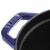 Staub Cast Iron Oval Cocotte, Dutch Oven, 5.75-quart, serves 5-6, Made in France, Dark Blue Perspective: top