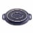 Staub Ceramic 2-pc Oval Baking Dish Set - Dark Blue Perspective: top