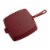 Staub Cast Iron 12-inch Square Grill Pan - Grenadine Perspective: top
