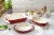 Staub Ceramics 3-pc Mixed Baking Dish Set - Cherry Perspective: top
