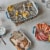 Staub Ceramics 3-pc Rectangular Baking Dish Set - Rustic Turquoise Perspective: top