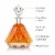 Viski® Irish Cut Whiskey Decanter Perspective: top
