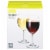 Taste Set of 4 Red And White Tasting Glass by True® Perspective: top