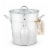 Twine Galvanized Metal Ice Bucket Perspective: top