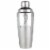 Viski Hammered Stainless Steel Cocktail Shaker Perspective: top