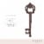 Cast Iron Key Bottle Opener by Twine® Perspective: top