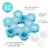 Truezoo Snowflake Silicone Ice Cube Tray Perspective: top