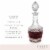 TwineÂ® Crystal Vintage Decanter Perspective: top