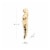 Gold Signature Double Hinged Corkscrew by Viski Perspective: top