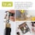 True 3910 Preserve Vacuum-Seal Stoppers, Black Perspective: top