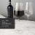 Viski Raye Crystal Angled Bordeaux Glasses Perspective: top