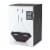 Viski Raye Crystal Angled Wine Decanter Perspective: top
