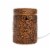 Scentsationals Home Fragrance Western Leather Emobossed Full-Size Wax Warmer with Light Bulb Perspective: top