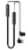 Skullcandy Jib Wireless Earbuds with Microphone - Black Perspective: top