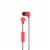 Skullcandy Jib Wired Earbuds with Microphone - Red Perspective: top