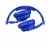Skullcandy Bass Bluetooth Headphones - Blue Perspective: top