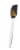 Star Wars 11” Silicone Spatula - Black/Gold Text “Star Wars” Perspective: top