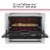 KitchenAid Digital Countertop Oven with Air Fry - KCO124BM Perspective: top