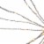 Northlight 12  Warm White LED Lighted Firework Christmas Tree Topper Perspective: top