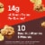 Post Honey Bunches of Oats Honey Roasted Breakfast Cereal Perspective: top