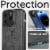 Alpha Digital Luxury Soft Texture Deer Patterned Cloth Protective Case- iPhone14Pro/14 ProMax Perspective: top
