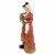 Thanksgiving Harvest Pilgrim Couple W/Basket Wheat Basket Of Fruit H8669 Perspective: top