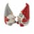 Tabletop Christmas Gnome S/P Shakers Dolomite Braids Hat Y7808 Perspective: top