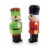 Tabletop Nutcracker Salt And Pepper Dolomite Christmas Shakers Y9957 Perspective: top