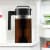 Takeya Cold Brew Coffee Maker - Black Perspective: top