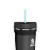 Takeya® Straw Tumbler - Onyx Perspective: top