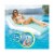 COMFY FLOATS Misting Chaise Lounger Inflatable Summertime Float for Water, Aqua Perspective: top