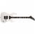 Jackson JS22DKAWHITE Dinky Arch Top JS22 DKA Electric Guitar - Snow White Perspective: top