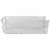 Stackable Medium Plastic Fridge Pantry and Closet Organization Bin with Handles Perspective: top