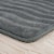 2 Piece Memory Foam Bath Mat Set by Lavish Home Perspective: top