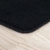 Lavish Home 2 Piece Memory Foam Striped Bath Mat Set - Black Perspective: top