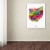 Michael Tompsett 'Ohio Map' Canvas Wall Art 35 x 47 Inches Perspective: top