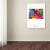 Michael Tompsett 'Colorado Map' Canvas Wall Art 35 x 47 Inches Perspective: top