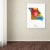 Michael Tompsett 'Missouri Map' Canvas Wall Art 35 x 47 Inches Perspective: top
