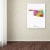 Michael Tompsett 'Oklahoma Map' Canvas Wall Art 35 x 47 Inches Perspective: top
