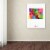Michael Tompsett 'Wyoming Map' Canvas Wall Art 35 x 47 Inches Perspective: top