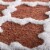 Lavish Home 67-0029-BR 24 x 60 in. 100 Percent Cotton Trellis Bathroom Mat - Brick Perspective: top