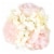 Pure Garden Hydrangea and Rose Floral Arrangement &#150; Pink and Cream Perspective: top
