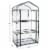 Pure Garden 50-176-3GH 27.5 x 19 x 50 in. 3 Tier Mini Greenhouse with Cover , Green Perspective: top