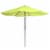 Pure Garden 50-100-LG 10 ft. Patio Table Umbrella with Easy Crank & Auto Tilt, Green Perspective: top