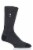 Heat Holders® Ultra LITE™ Men's Robin Twist Crew Sock - Black Perspective: top
