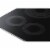 Samsung NZ36K6430RS 36 inch Stainless 5 Burner Electric Cooktop Perspective: top