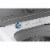 Samsung WA45T3400AW 4.5 Cu. Ft. Top Load Washer with Active WaterJet in White Perspective: top